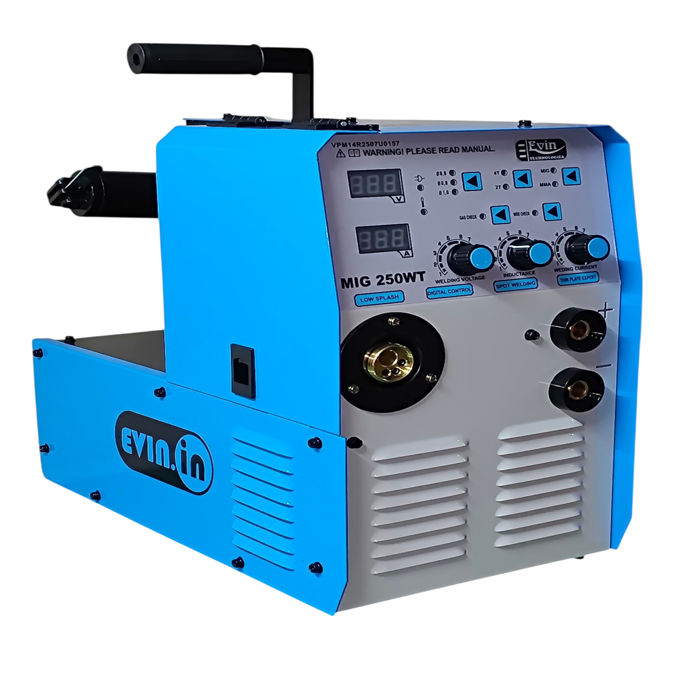 Evin Mig 250 Welding Machine - Dimension (L*W*H): 470*260*480 Millimeter (Mm)