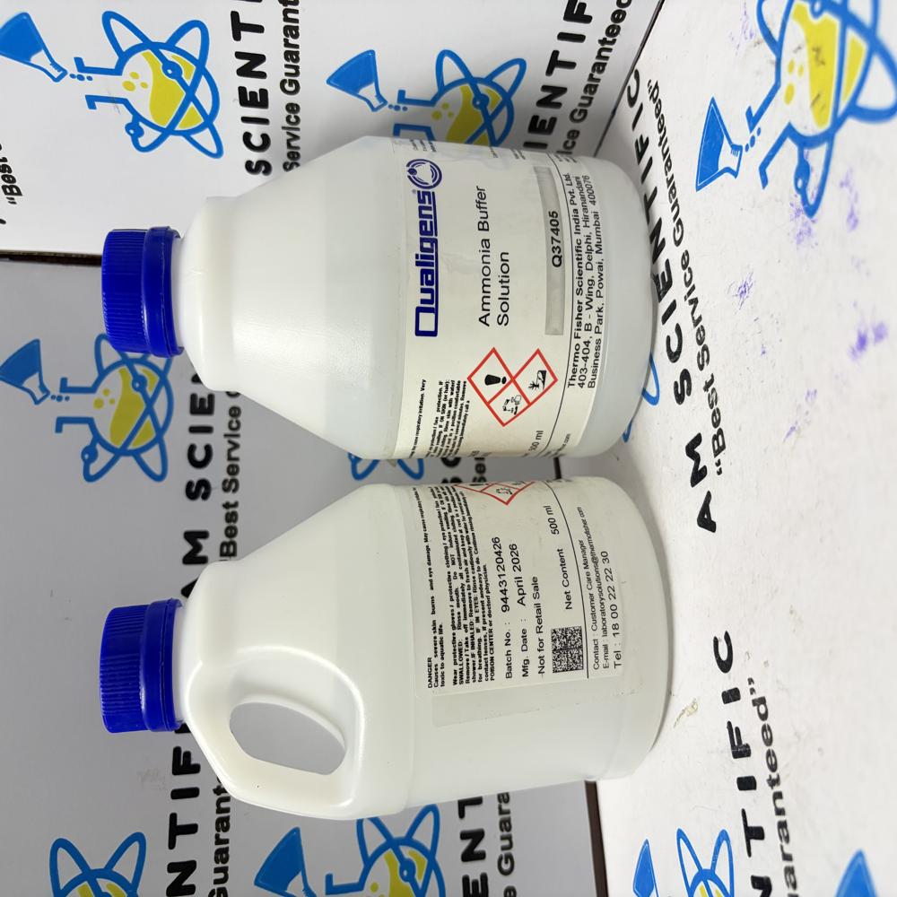 Ammonia Buffer Solution 500ml Qualigens - Application: Laboratory