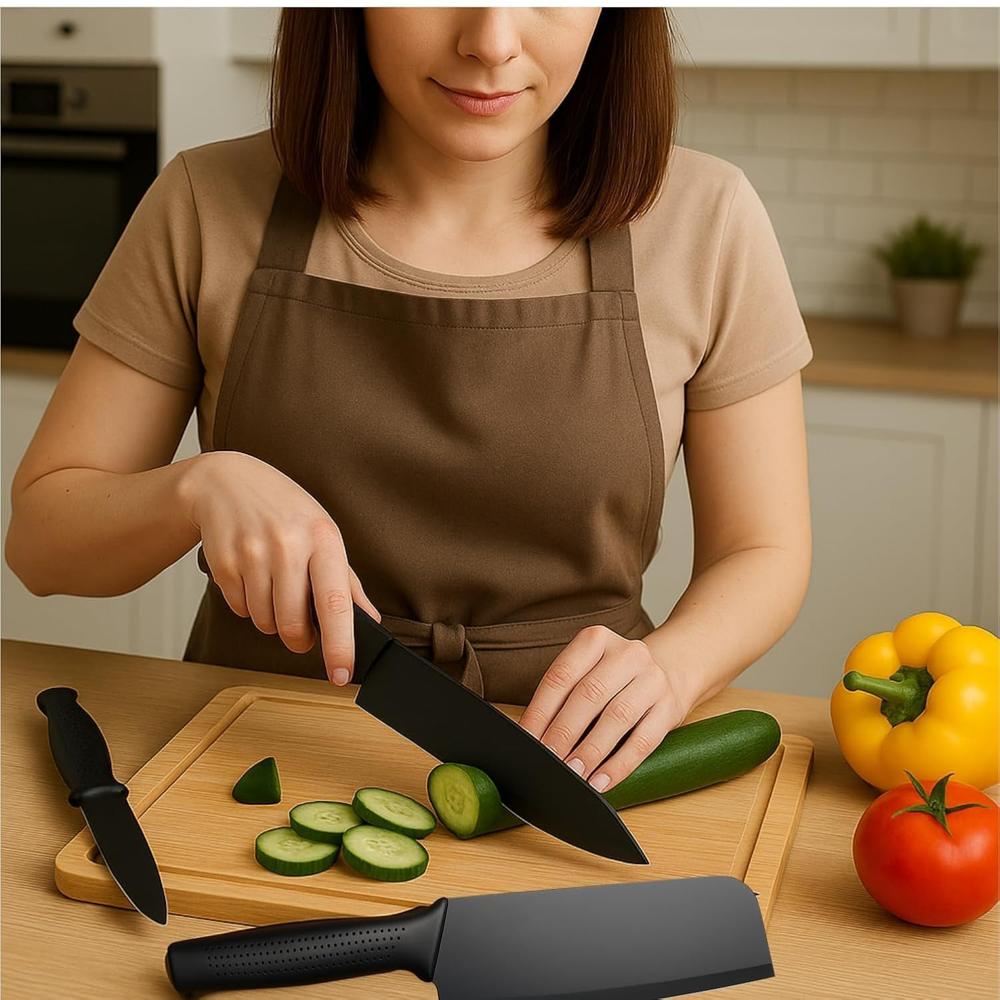 6 Pcs Knife Set