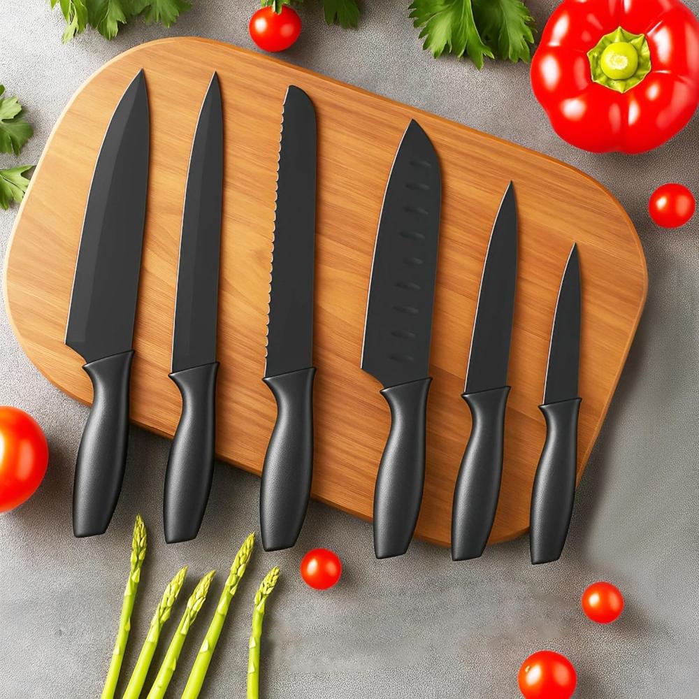 6 Pcs Knife Set