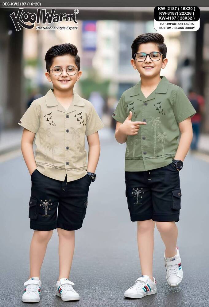 Boys Shirt With Short