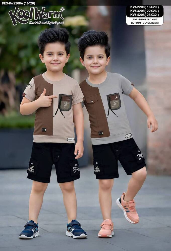 Half Sleves Baba Suit - Age Group: Kids (4-9 Years)