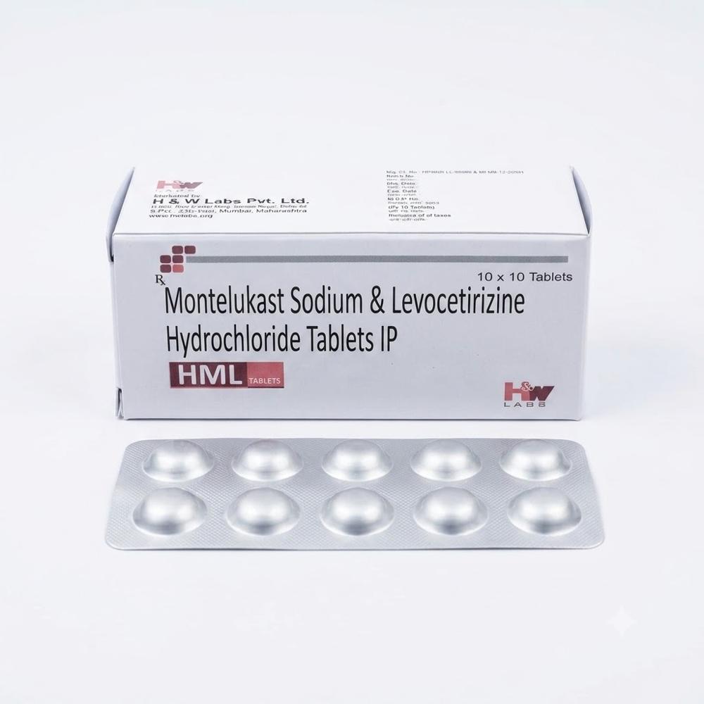 HML Montelukast Sodium & Levocetirizine Hydrochloride Tablets