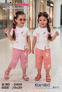 Girls Capri With Top