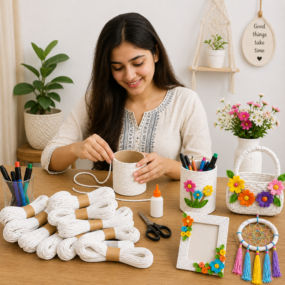 White Paper Rope