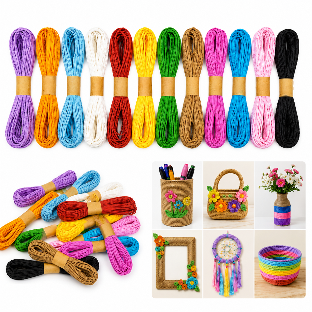 Paper Rope Multicolor