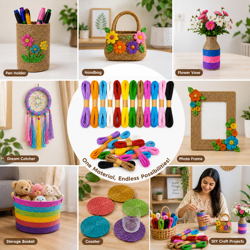 Paper Rope Multicolor