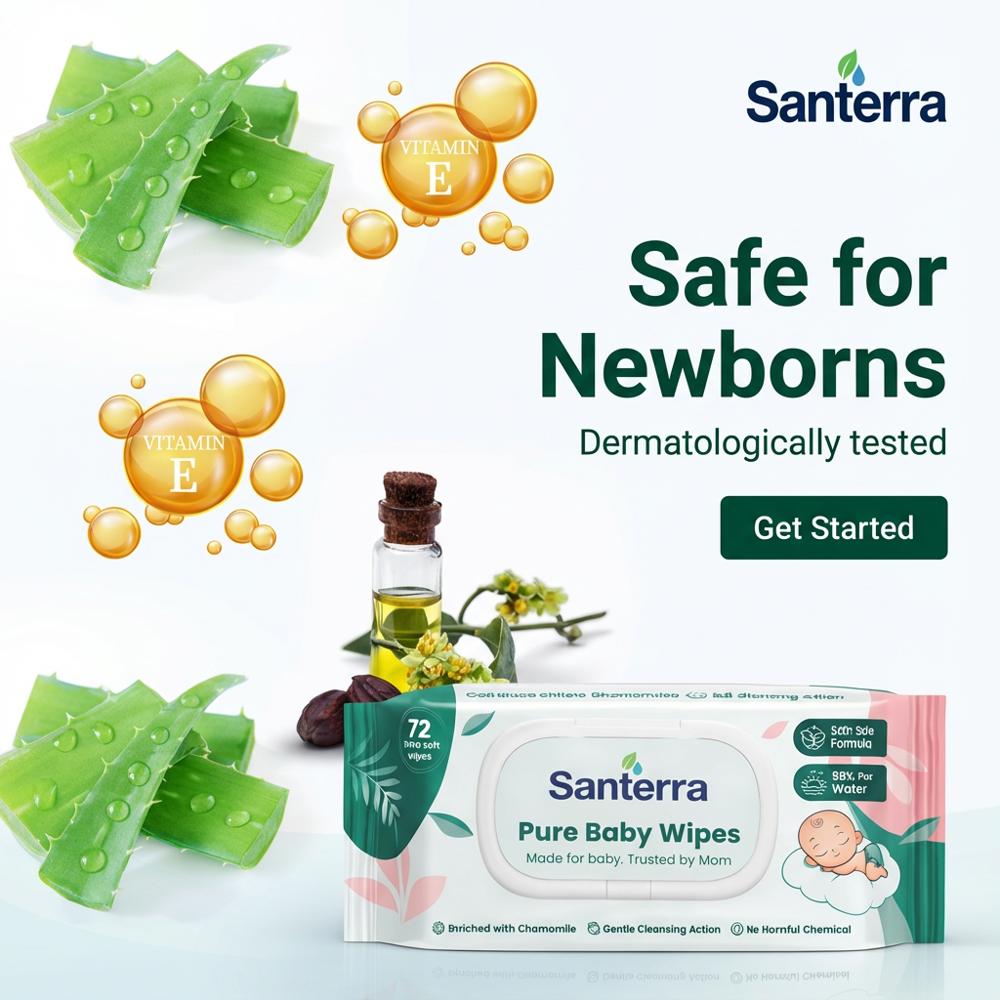 Premium Wet Baby wipe