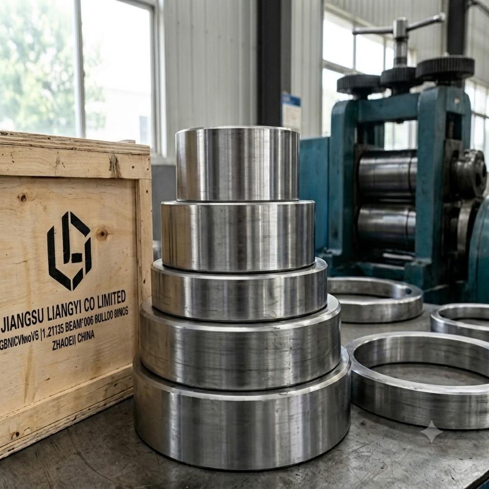 1.2713 55NiCrMoV6 Hot-Work Die Steel Forgings for Forging, Die-Casting, Extrusion & Tooling Die Blocks, Bars, Rings, Shafts Jiangsu Liangyi