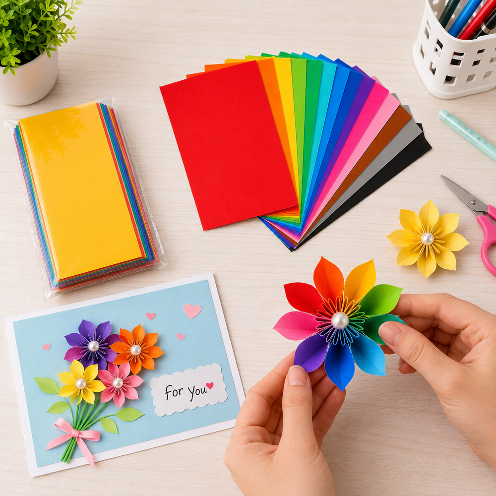 Multicolor Duplex Paper