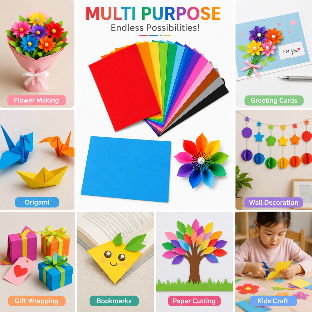 Multicolor Duplex Paper