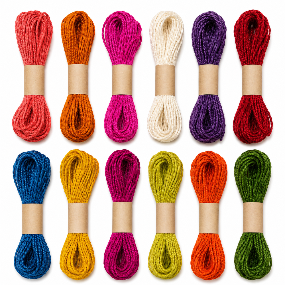 Jute Rope Multicolor