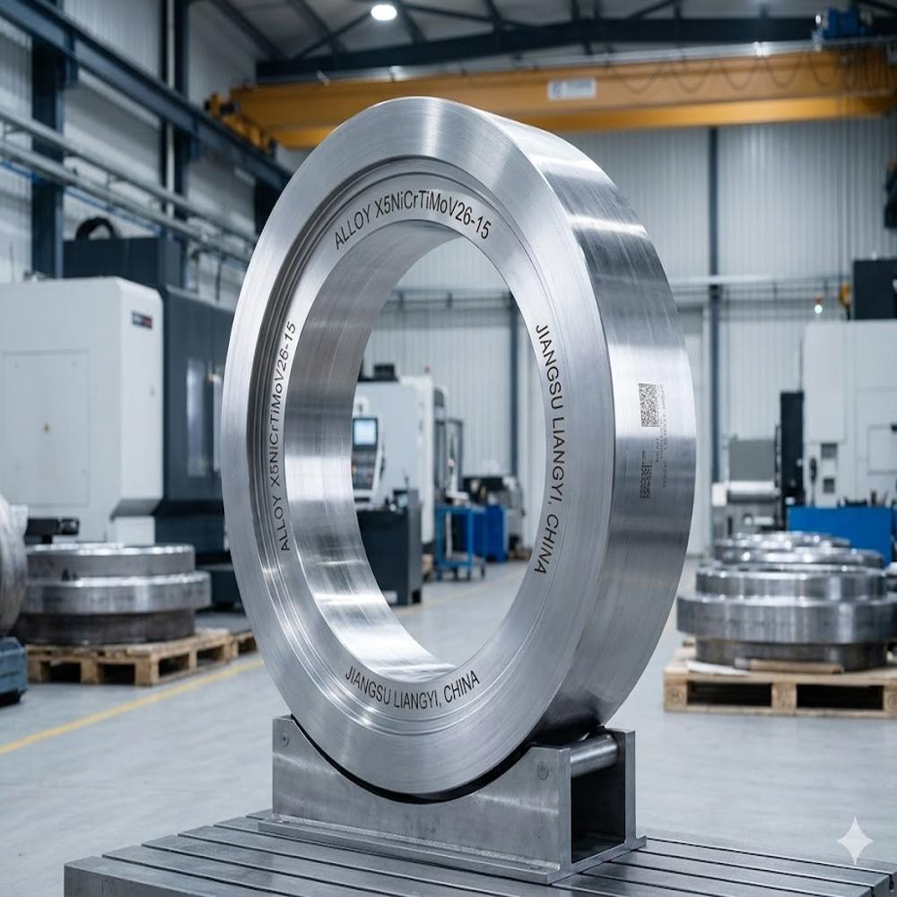 1.3980 X5NiCrTiMoV26-15 Non-Magnetic PH Austenitic Forgings for Turbine Discs, Retaining Rings & Nuclear Pump Parts  Rings, Bars Jiangsu Liangyi