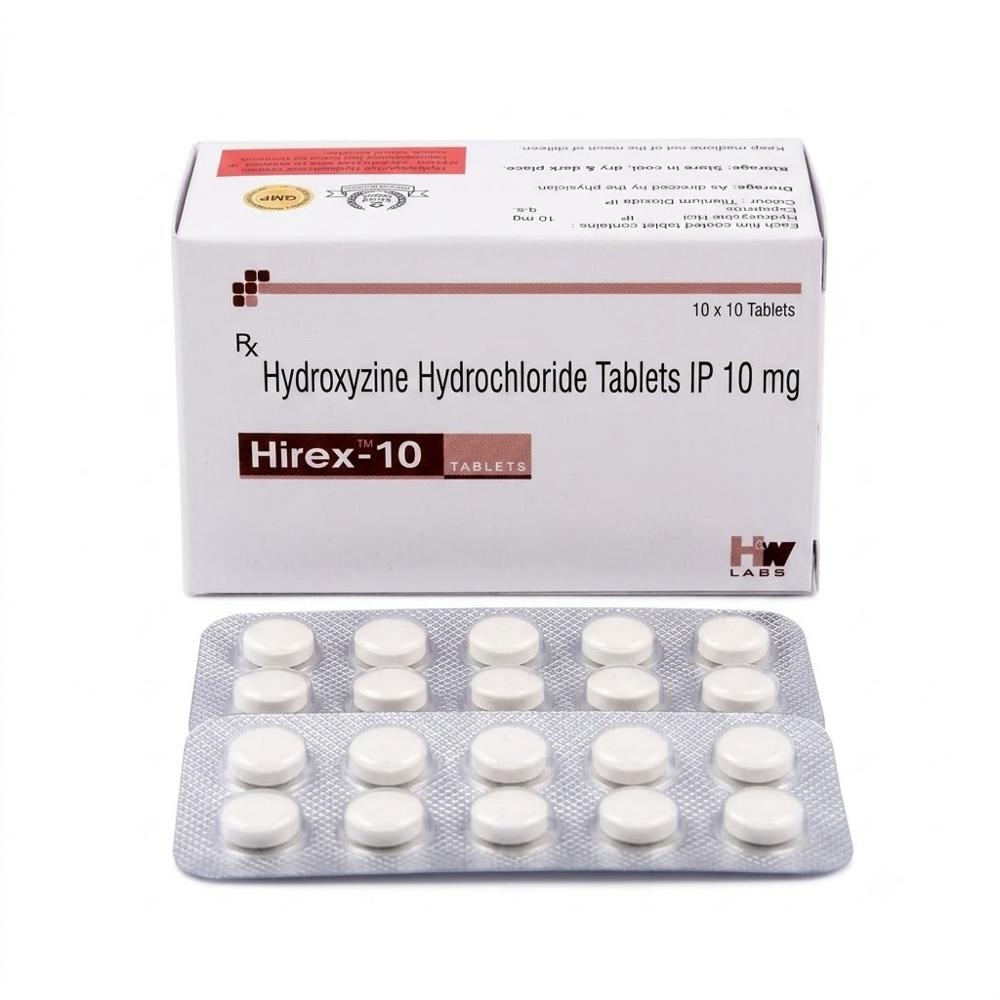 HIREX-10 Hydroxyzine Hydrochloride Tablets