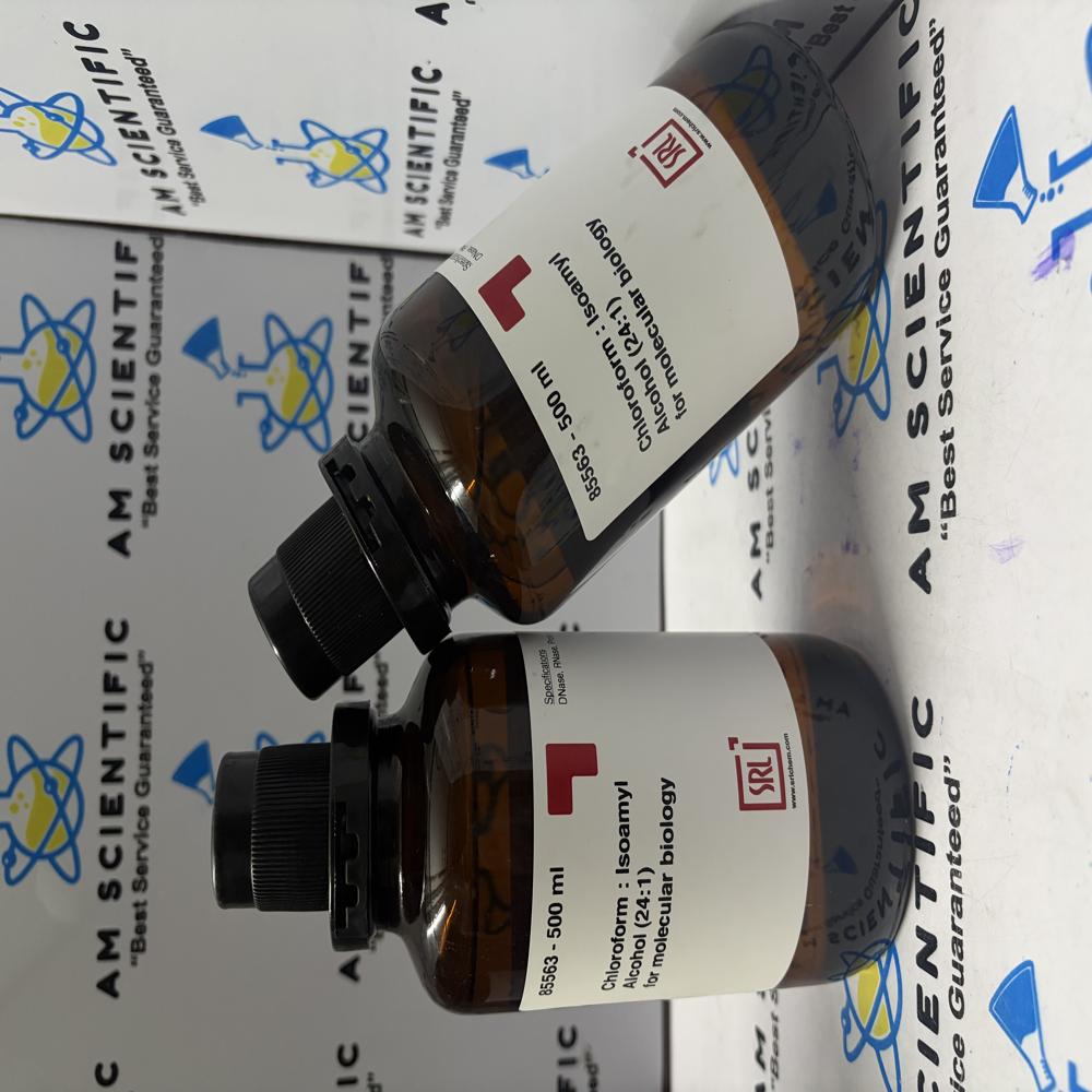Chloroform Isoamyl Alcohol (24:1) For Molecular Biology 500Ml Srl - Application: Laboratory
