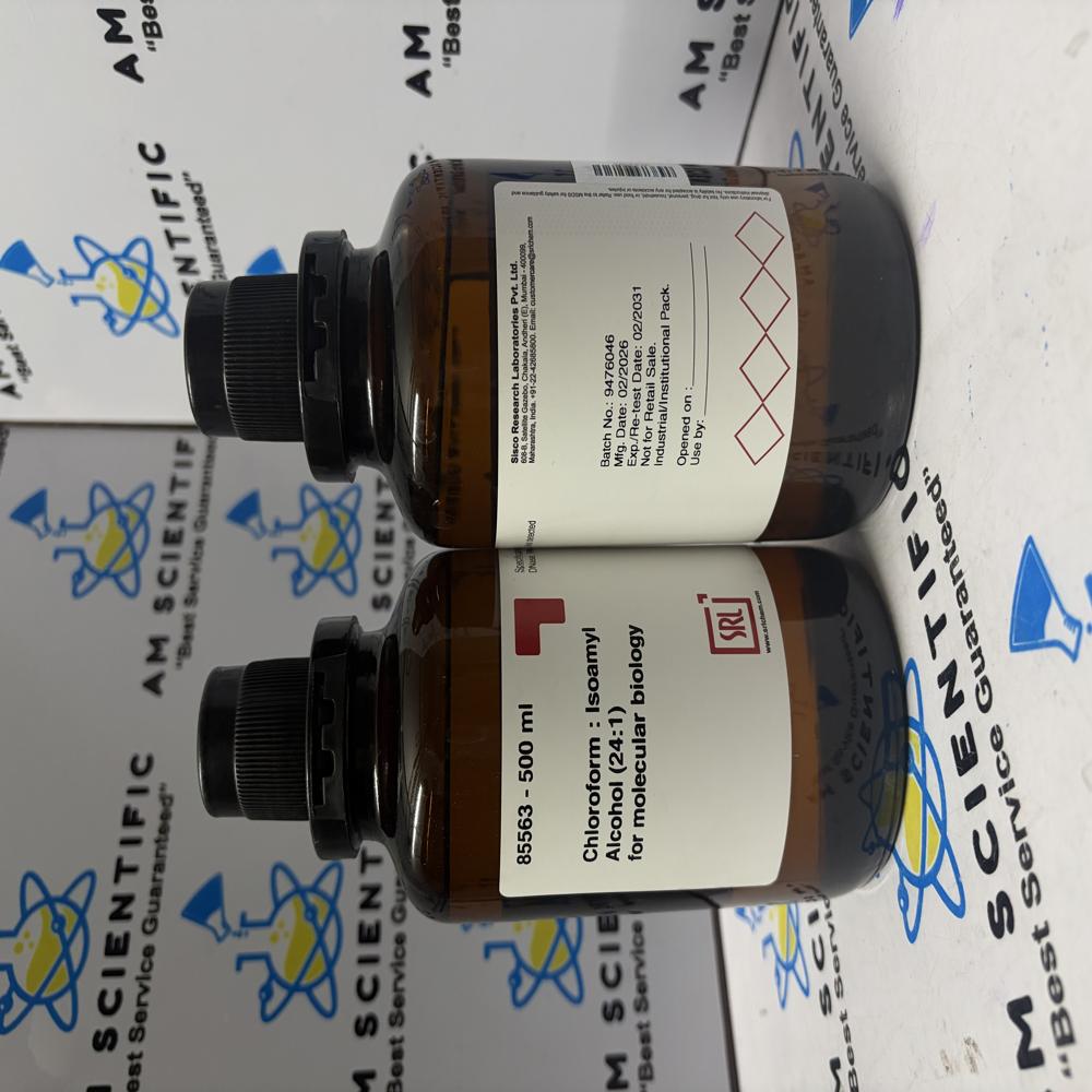 Chloroform Isoamyl Alcohol (24:1) for molecular biology 500ml SRL
