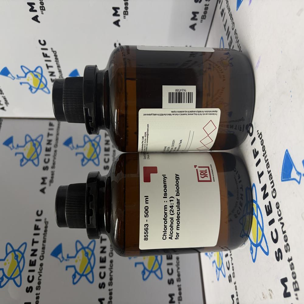 Chloroform Isoamyl Alcohol (24:1) for molecular biology 500ml SRL