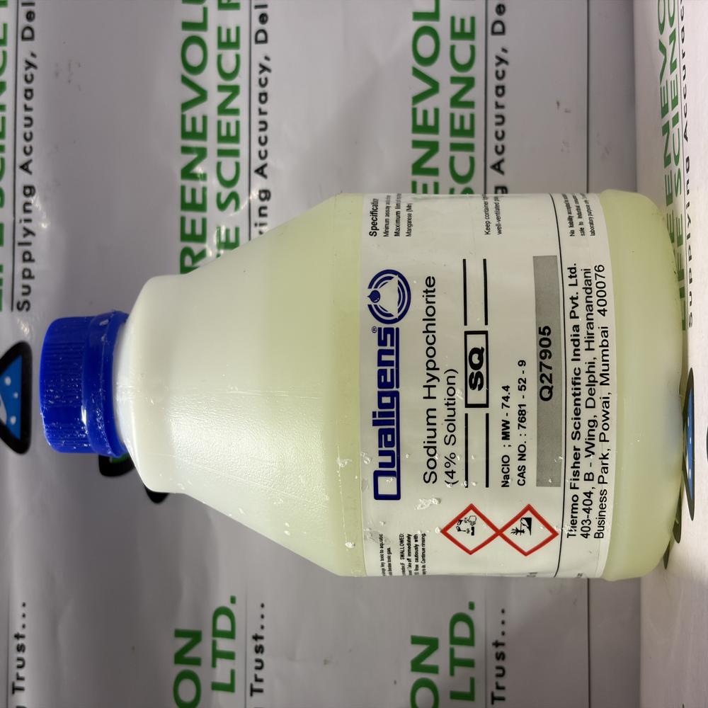 Sodium Hypochlorite Solution 500ml Qualigen