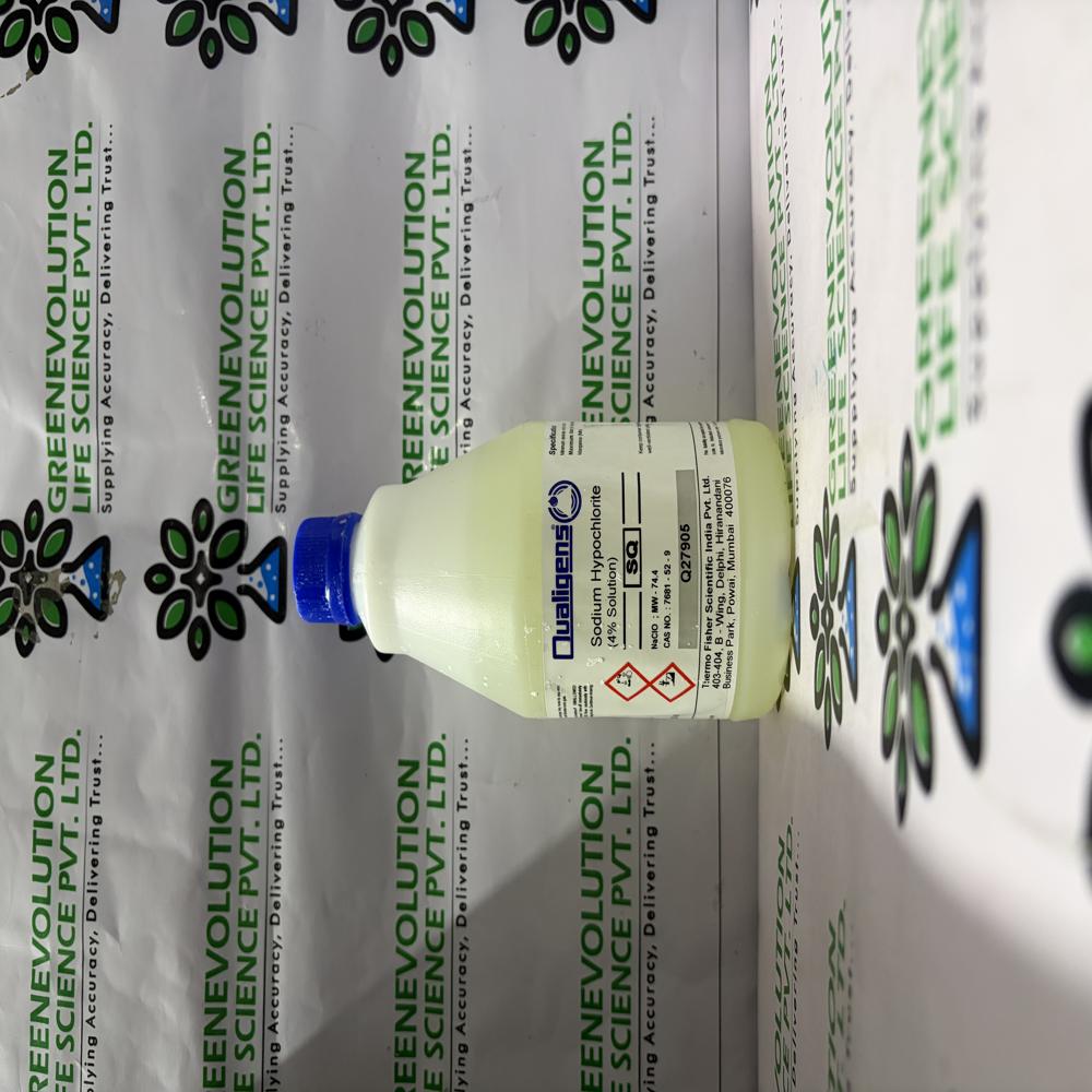 Sodium Hypochlorite Solution 500ml Qualigen