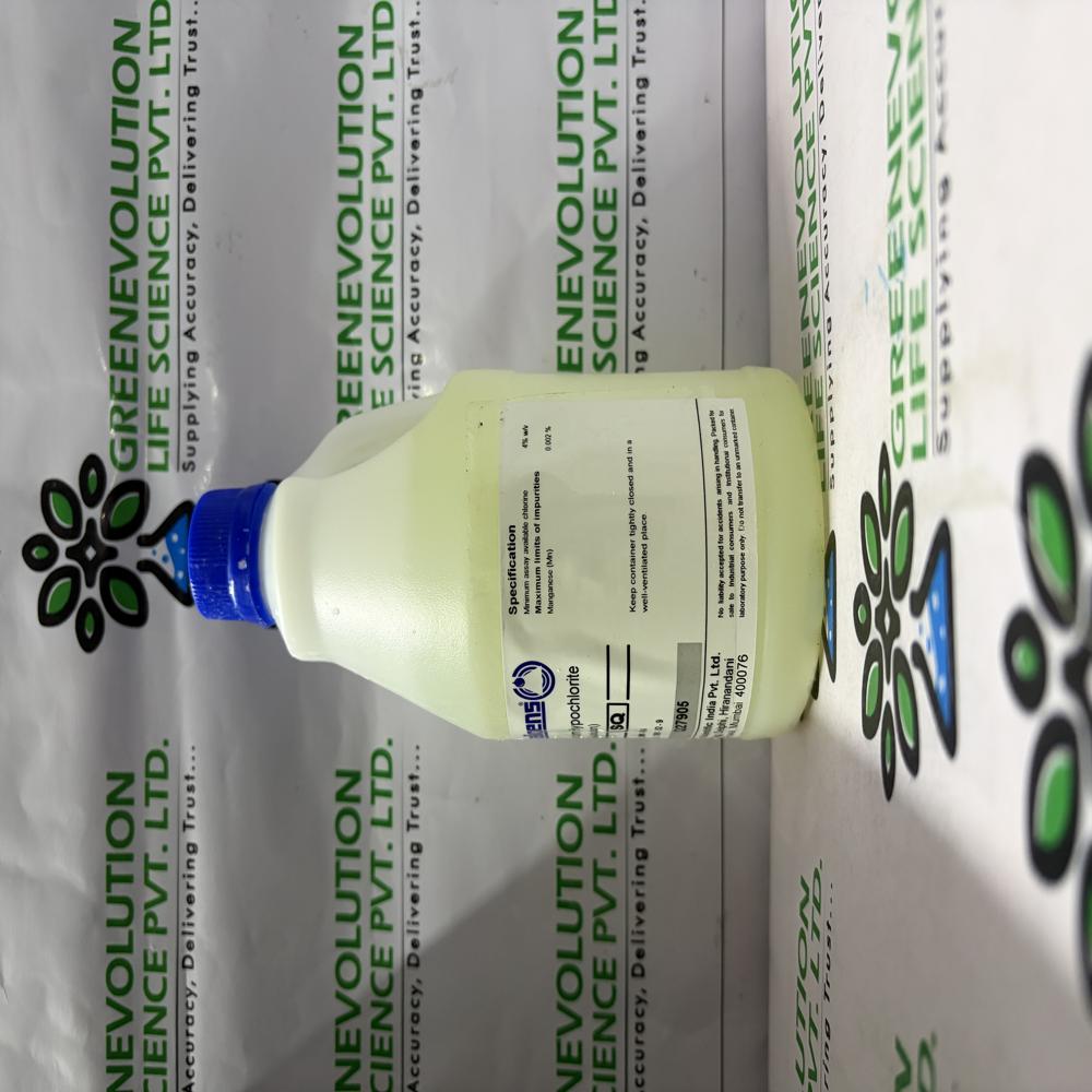 Sodium Hypochlorite Solution 500ml Qualigen