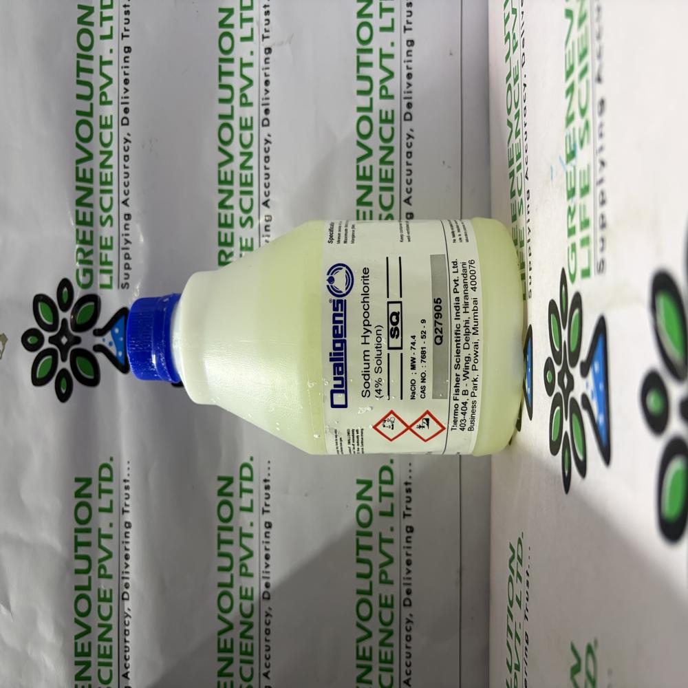 Sodium Hypochlorite Solution 500ml Qualigen