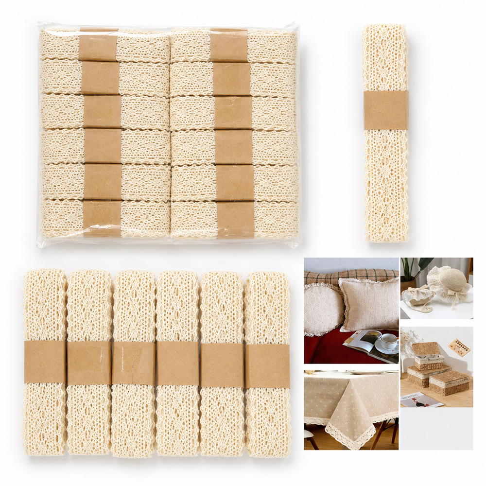 Diy Material Border Less White And Off White