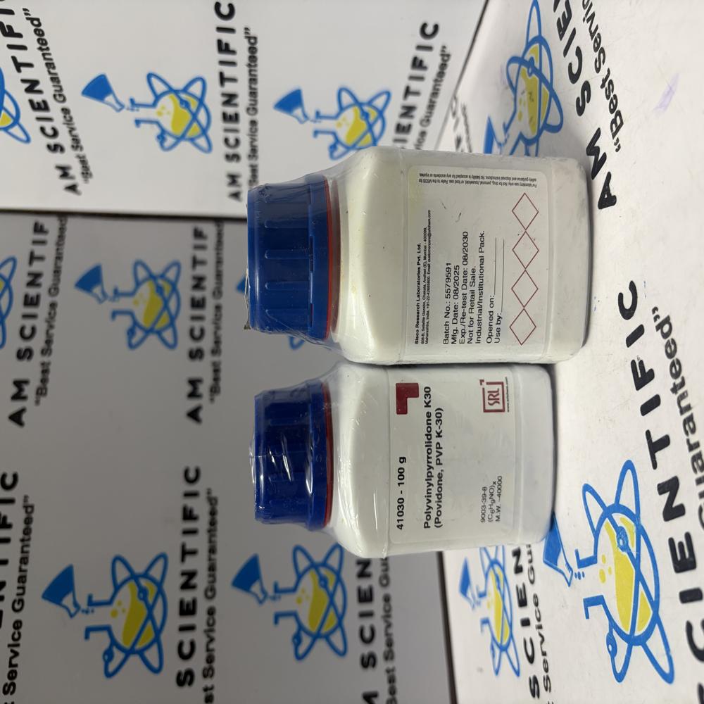 Polyvinylpyrrolidone K30 Povidone PVP K-30 100g SRL