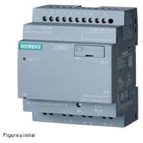 Siemens, LOGO!, 6ED1052-2CC08-0BA2, 8 DI (4 AI) / 4 DO (Transistor), Single-phase, 24 V DC
