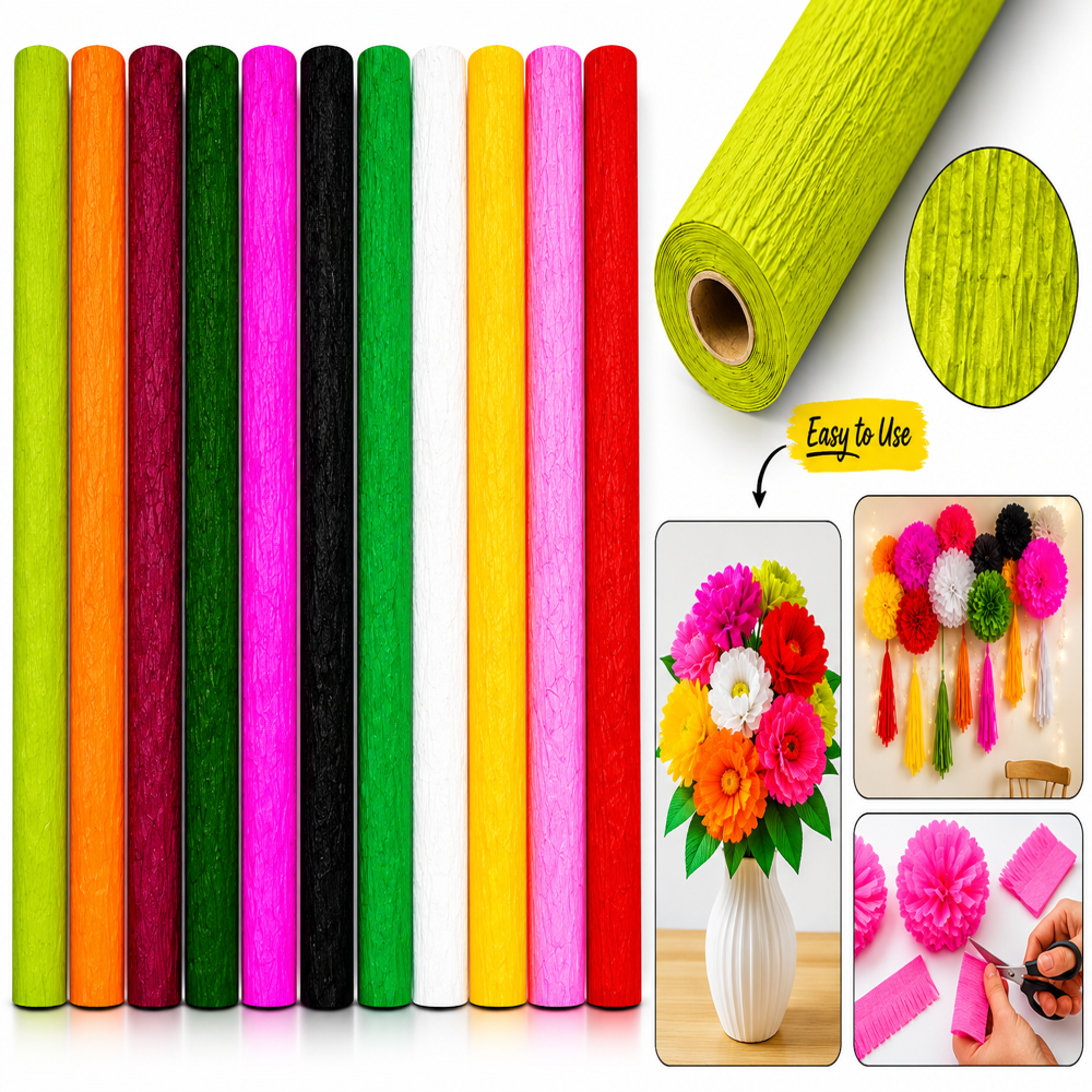 Crepe Paper Rolls