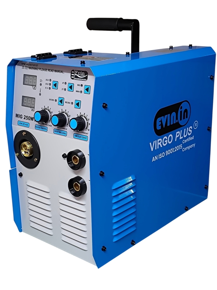Virgo Plus Mig Welding Machine 250Wt - Dimension (L*W*H): 470*260*480 Millimeter (Mm)