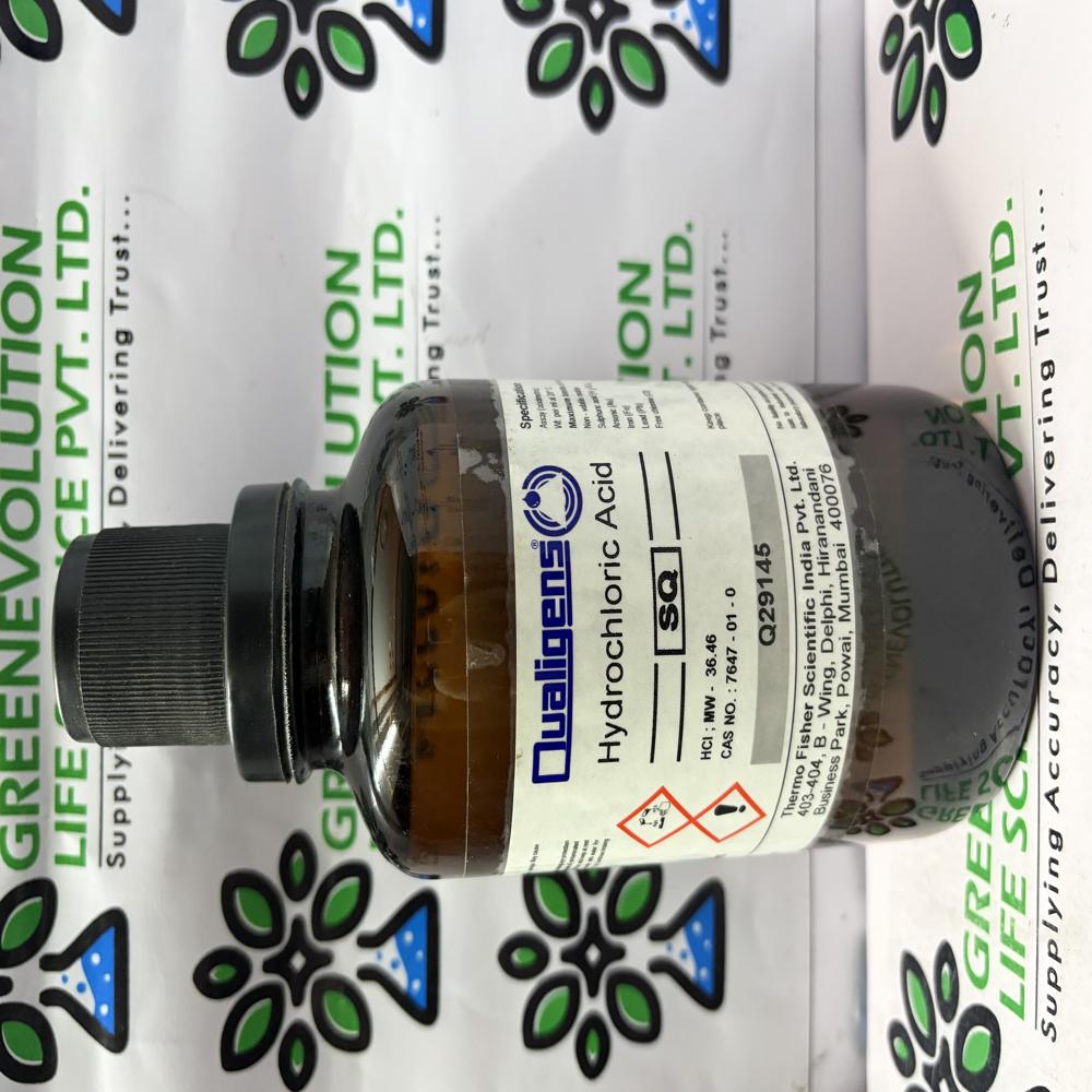 Hydrochloric Acid 500ml Qualigens