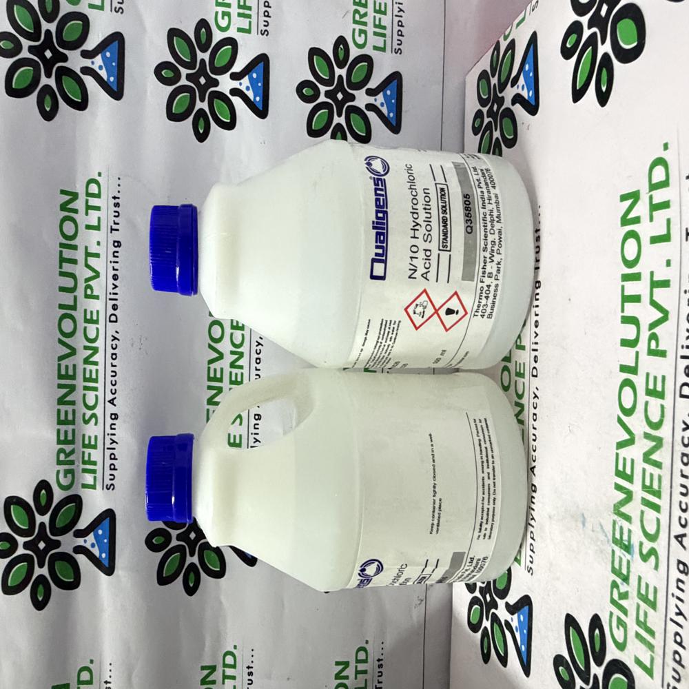 Qualigens Hydrochloric Acid N 10 Solution 500ml