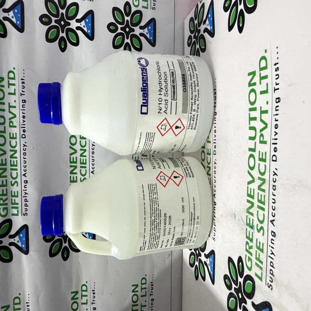 Qualigens Hydrochloric Acid N 10 Solution 500ml