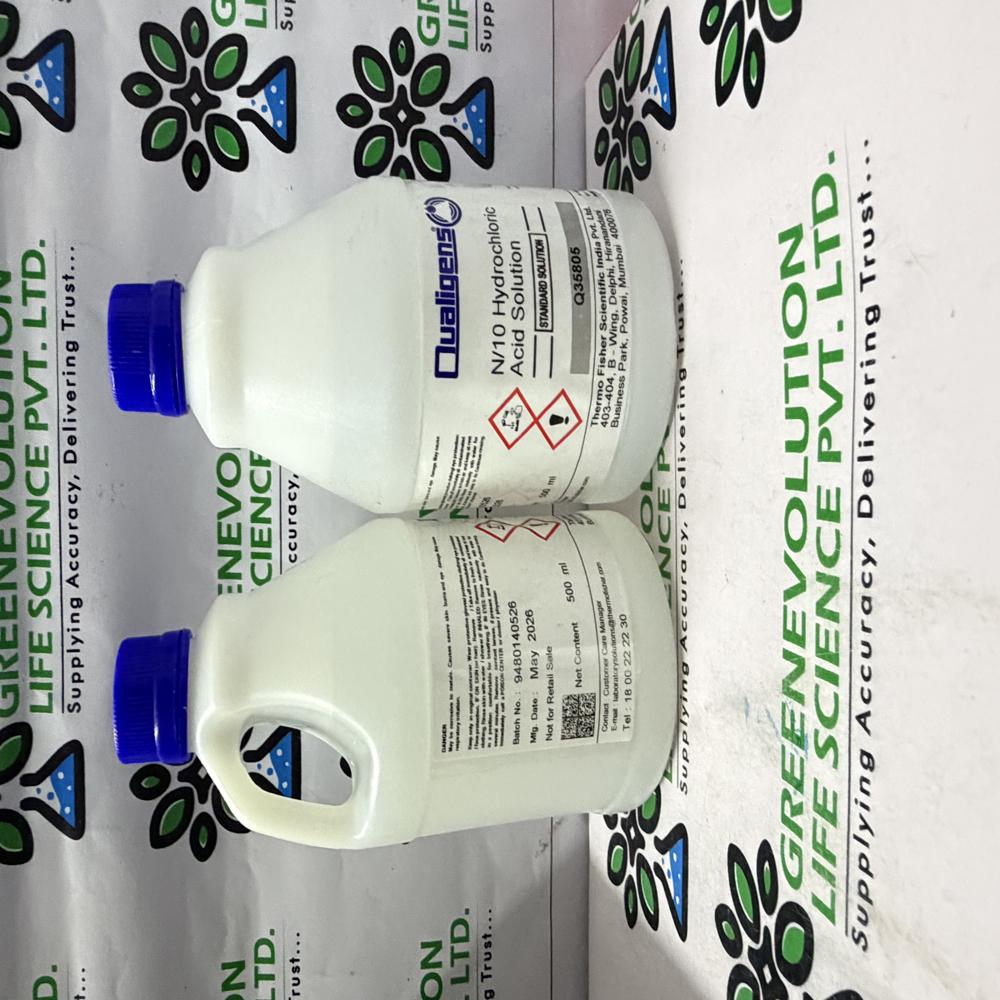 Qualigens Hydrochloric Acid N 10 Solution 500ml