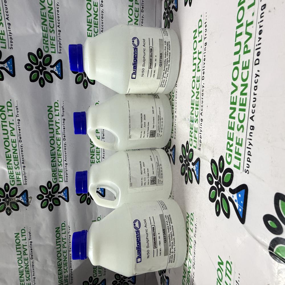 Sulphuric Acid N/50 Solution Qualigens