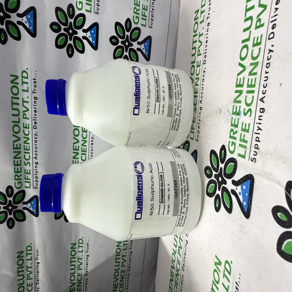 Sulphuric Acid N/50 Solution Qualigens