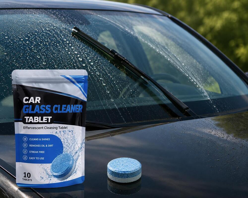 Car Glass Cleaner Tablet