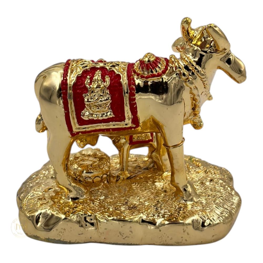 Premium Gold Plated Kamdhenu Cow