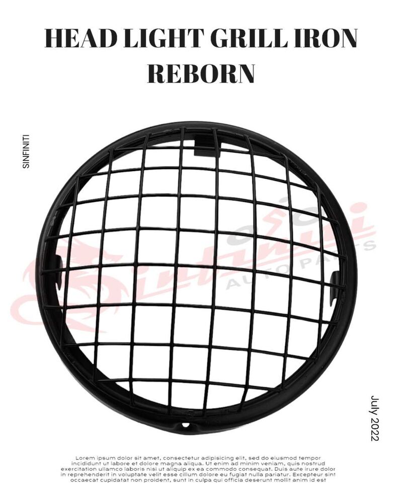 Reborn Bike Iron Grill