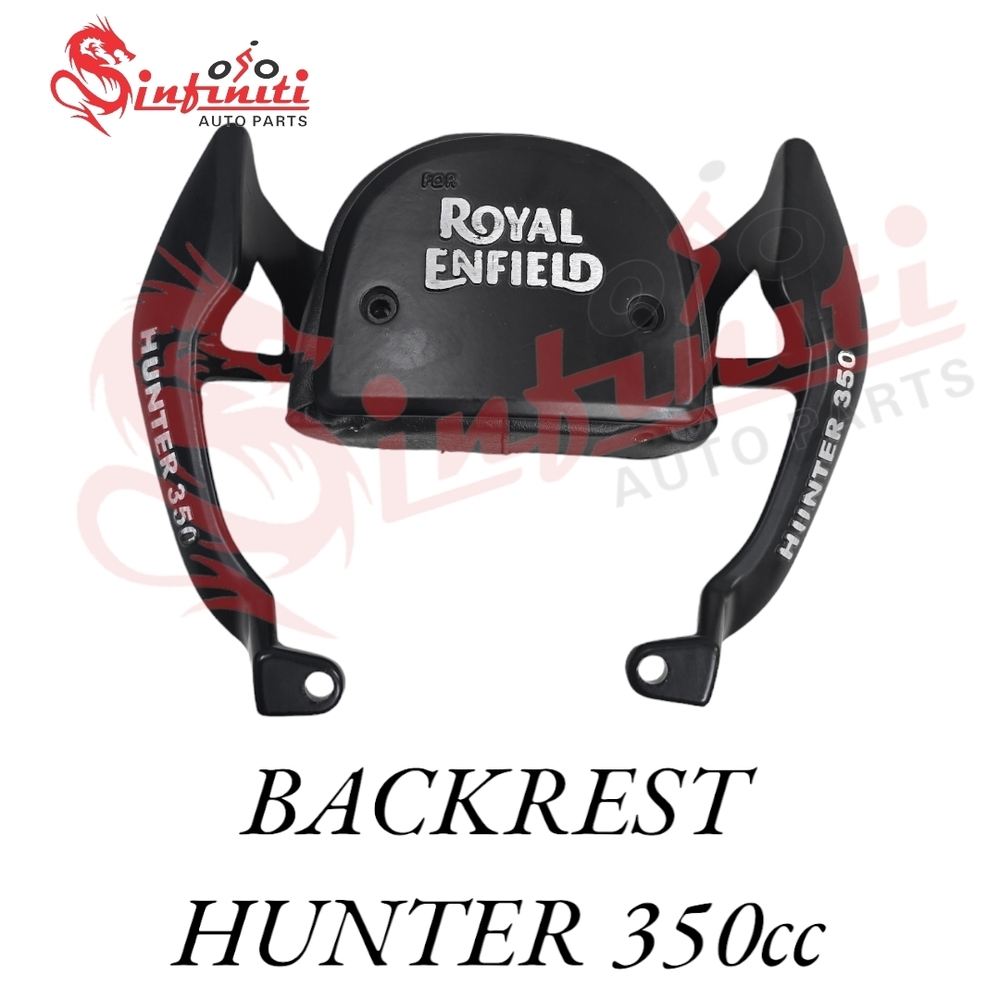 Hunter Royal Enfield 350CC Aluminium Backrest