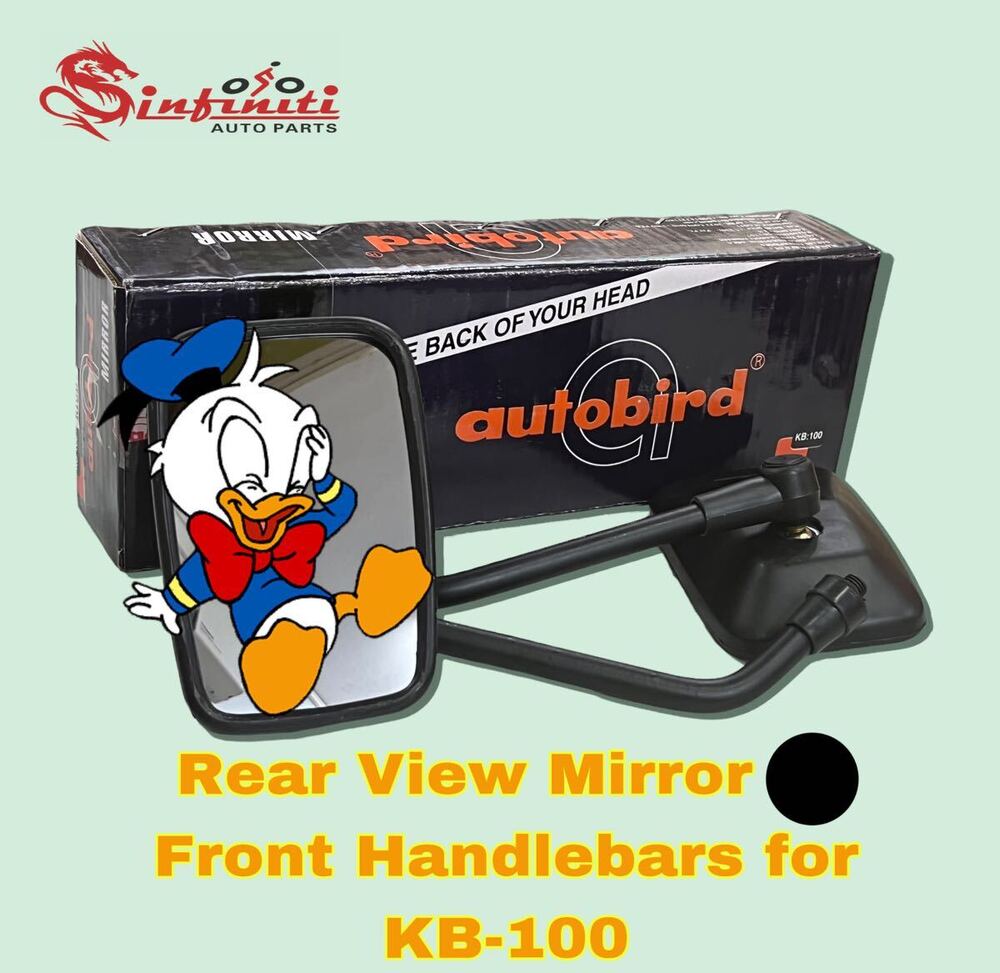 KB100 Front Handlebar Rear View Mirror