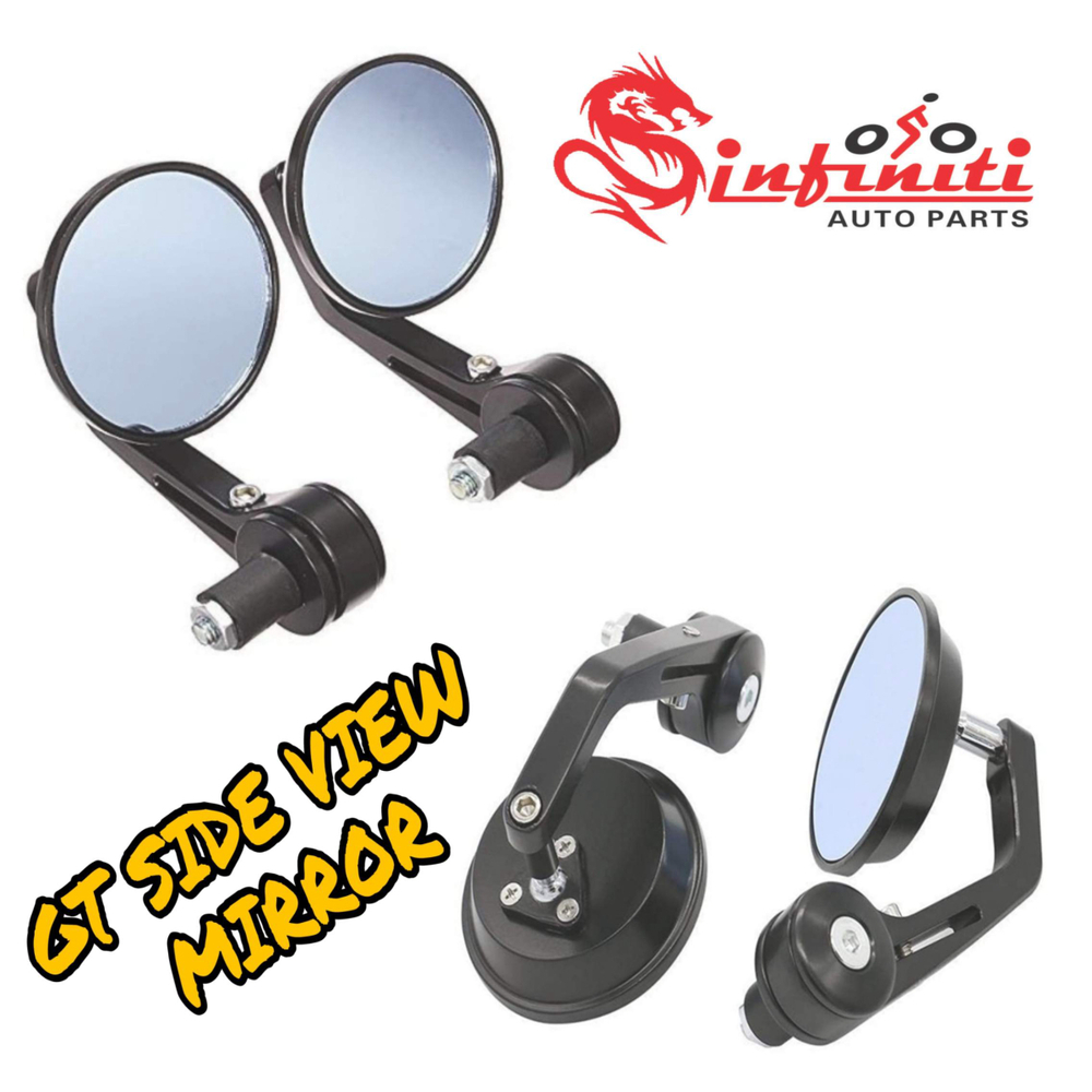 GT Round Side View Mirror