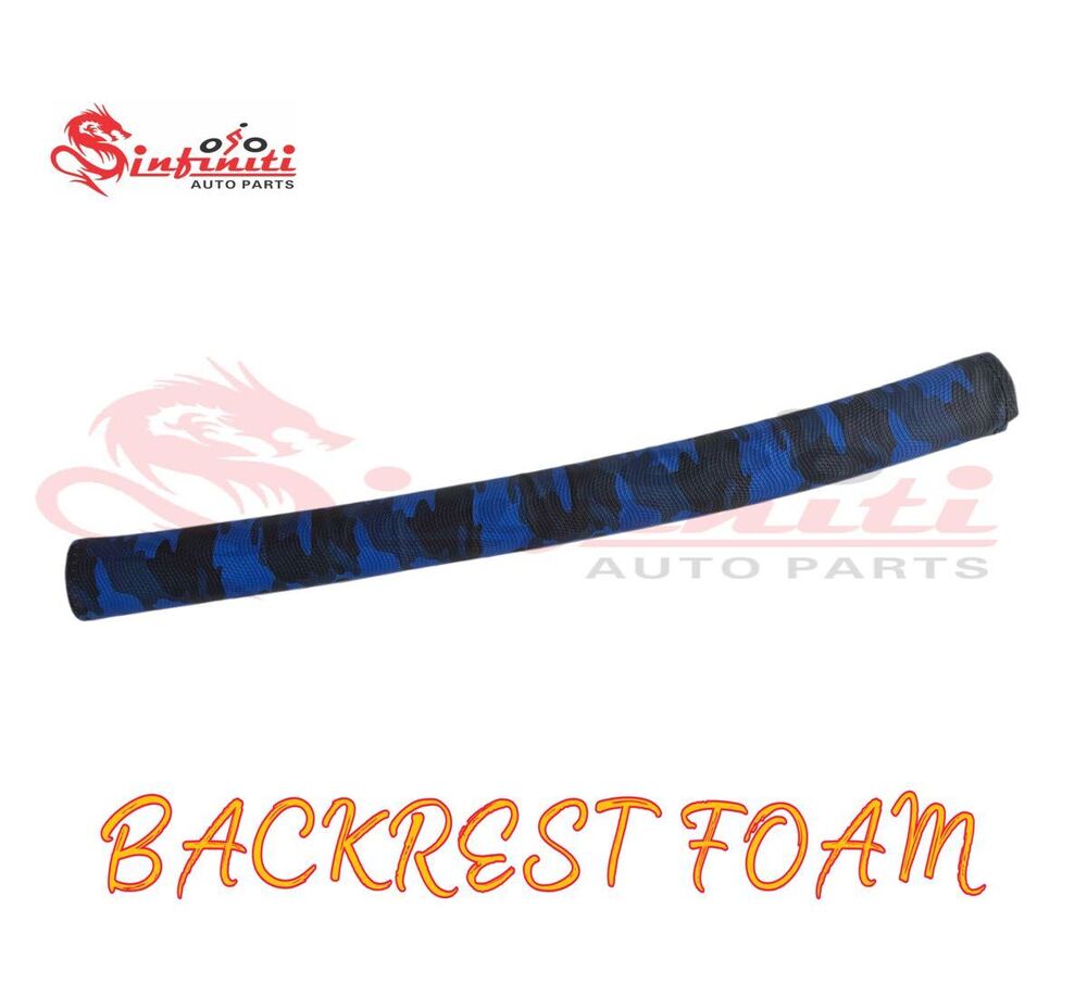 AREF3 Blue And Black Backrest Seat Foam