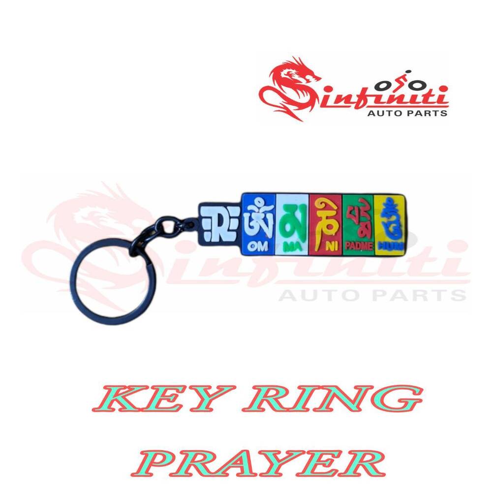 Bike Prayer Bike Keyring