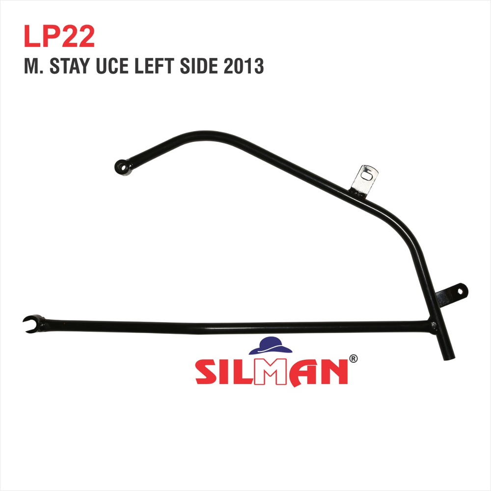 LP22 M Stay UCE Left Black Bike Mudguard Set