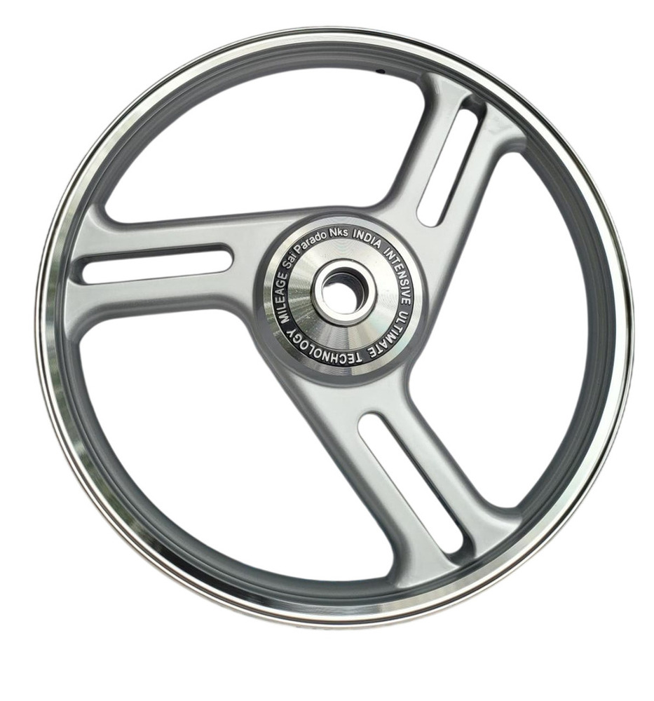 Silver 3 Spoke Sai Parado Alloy Wheel