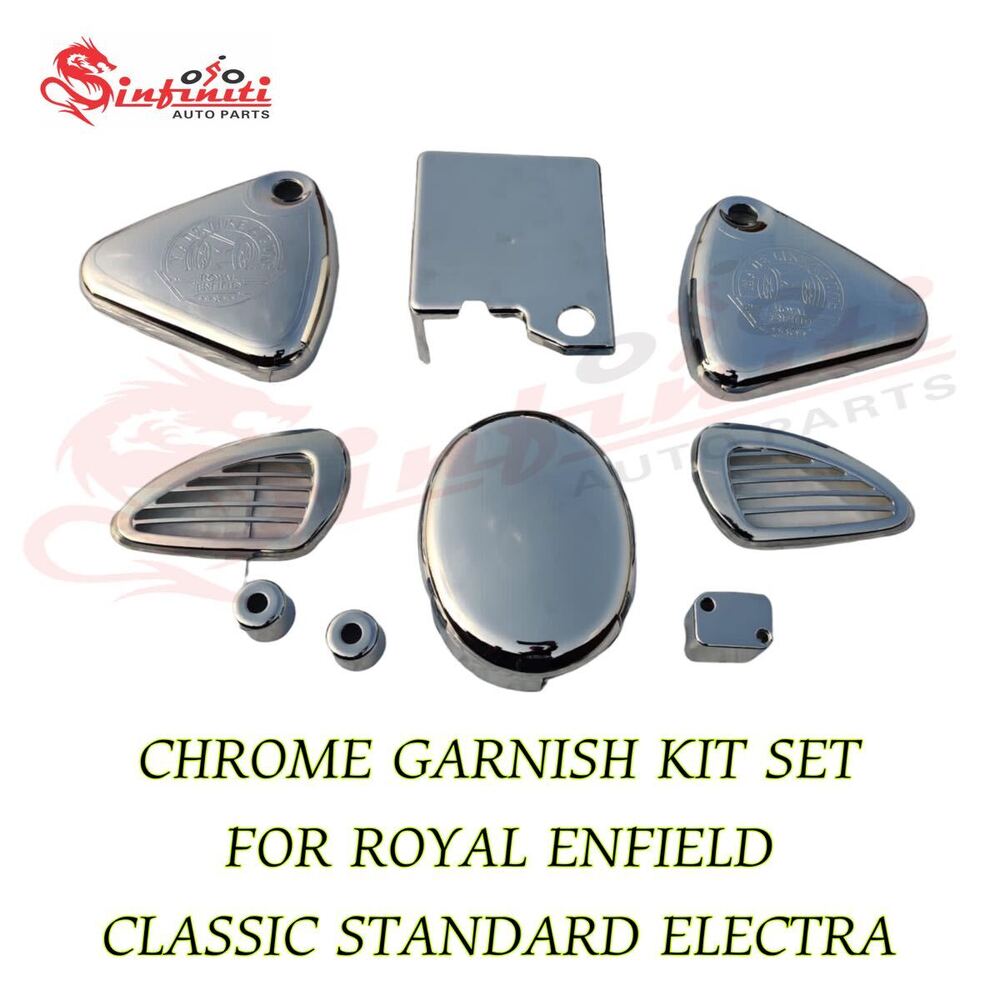 Classic Royal Enfield Chrome Garnish Kit