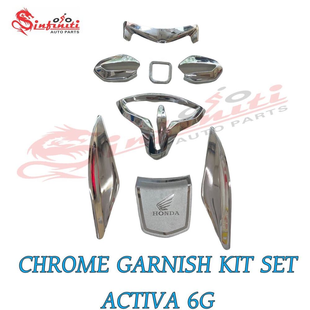 Bike Chrome Garnish Kit
