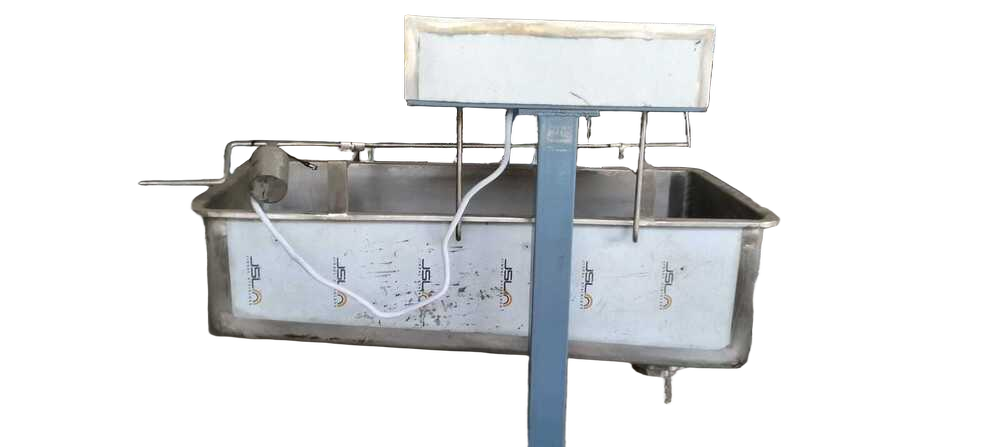 500 LITTER Milk Weighing Scale and Dump Tank