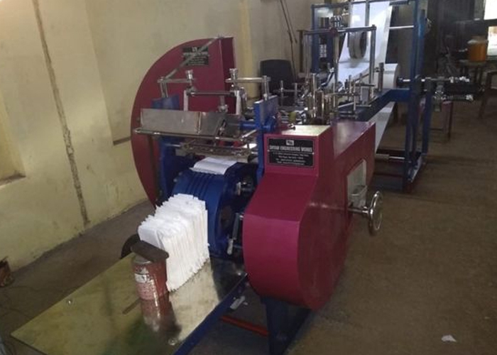 V Bottom Paper Bag Machine